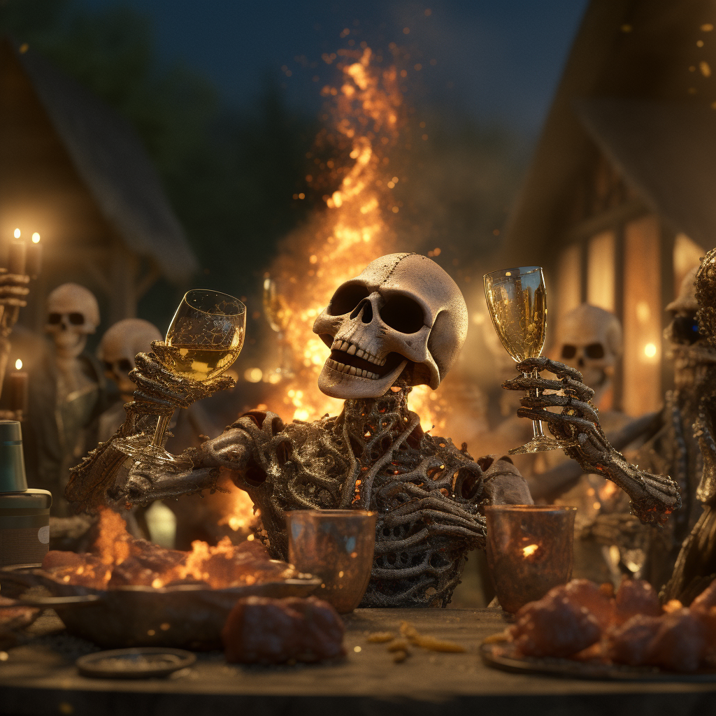 party-at-the-end-the-world-short-story-skeletons-burning